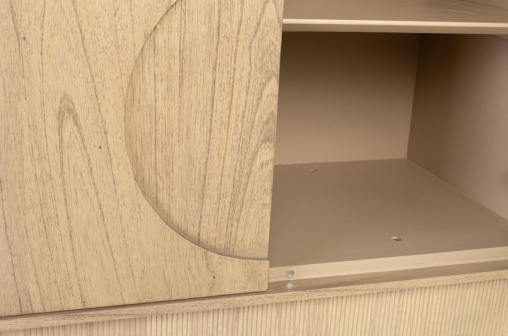 Zulgo Mindi Wood Cabinet - Maison Rêves UK