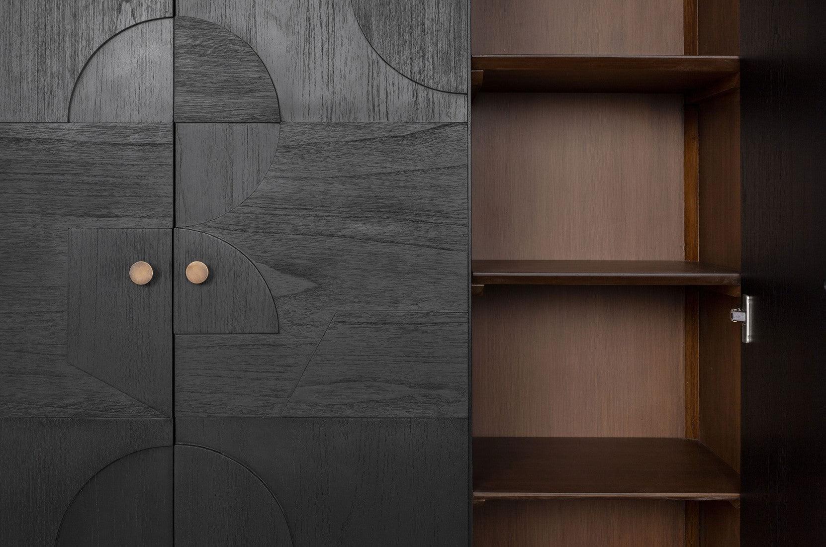 Zulgo Mindi Wood Cabinet - Maison Rêves UK